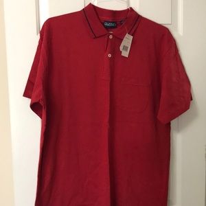 Puritan. Polo shirt. Size L. Color: Red
